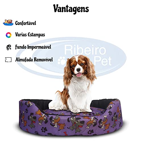 Caminha Pet pra Cachorros e Gatos Grandes Tam. GG - Europa Nylon 05 (Azul Ossinho)