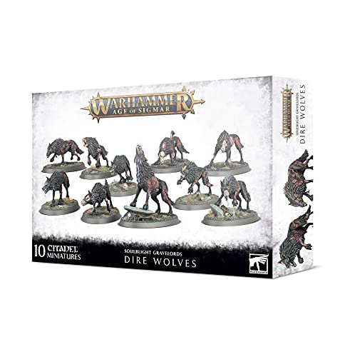 Games Workshop - Warhammer - Age of Sigmar - Soulblight Gravelords: Dire Wolves