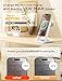 3 in 1 Charging Station for iPhone, Magsafe Wireless Charger with Cooling Fan for iPhone 16 15 14 13 12 Series & Apple Watch Charger 10/Ultra 2, Wireless Charging Station for AirPods 4/3/Pro/Pro 2