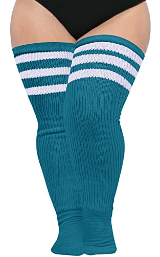 Image of Abodhu Plus Size Thigh High Socks for Thick Thighs Women- Extra Long Widened Extra Long Thick Knit