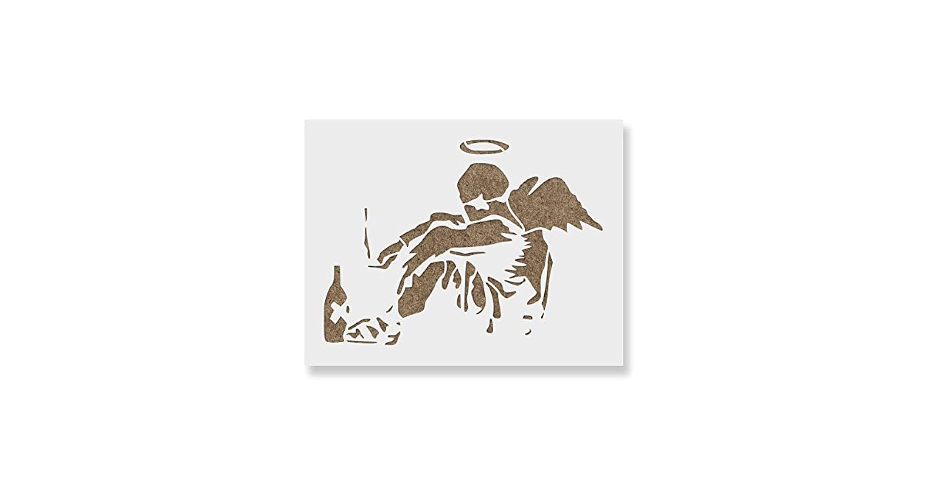 限定額装】Banksy Angel with Paint プリント/バンクシー