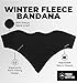 Half Face Ski Mask for Cold Weather - Half Balaclava Windproof Winter Mouth Cover - Tactical Thermal Motorcycle Face Warmer for Skiing, Snowboarding, Running, Cycling & Outdoor Sports for Men & Women