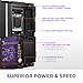 NZXT N9 X870E - AMD X870E AM5 ATX Gaming Motherboard for Ryzen 9000/8000/7000-20+2+1, DDR5, 4X M.2, PCIe 5.0, Wi-Fi 7, 5GbE, USB 4 – Full-Metal Cover, M.2 Quick-Release Latches – Black