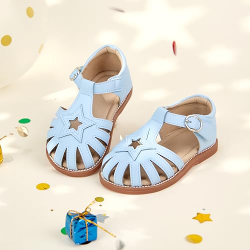 Image of Kiderence Toddler Girls Sandals Little Girls Kids Summer Shoes Toddler Sandals