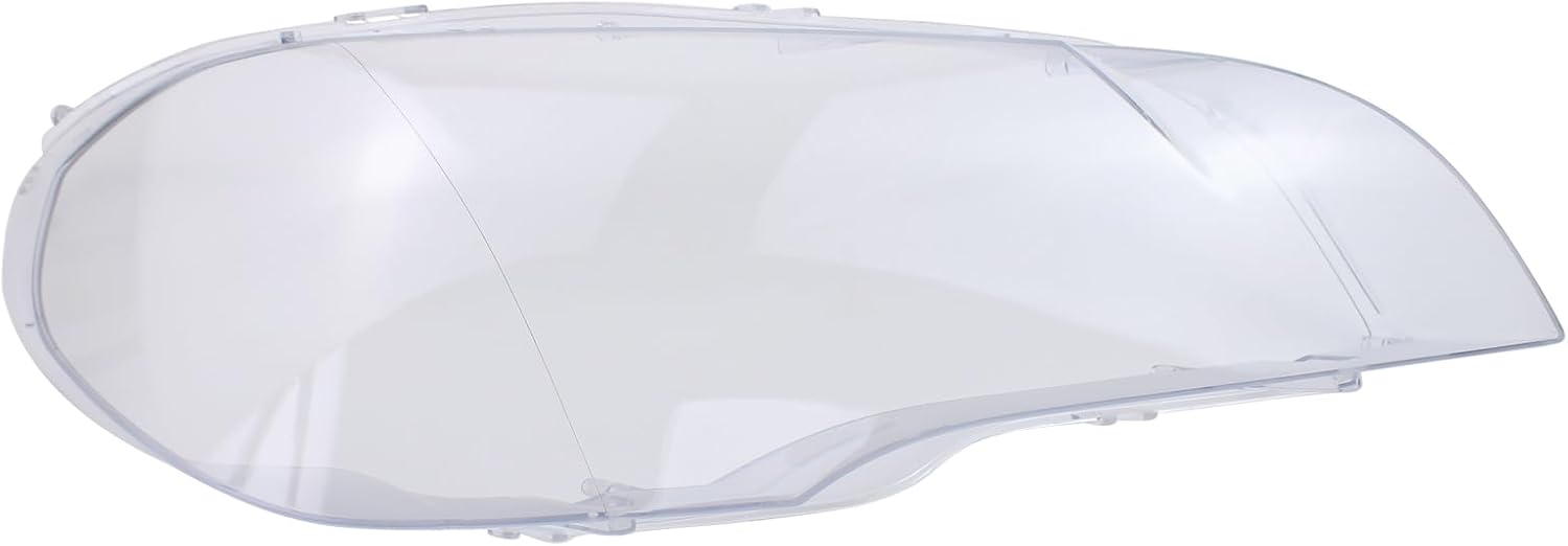 Pair Front Left Right Headlight Cover Extra Clear for BMW X5 E70 2008-2013 xDrive M Sport 3.0si 4.8i Driver and Passenger Side Lights Lamps Lampshade