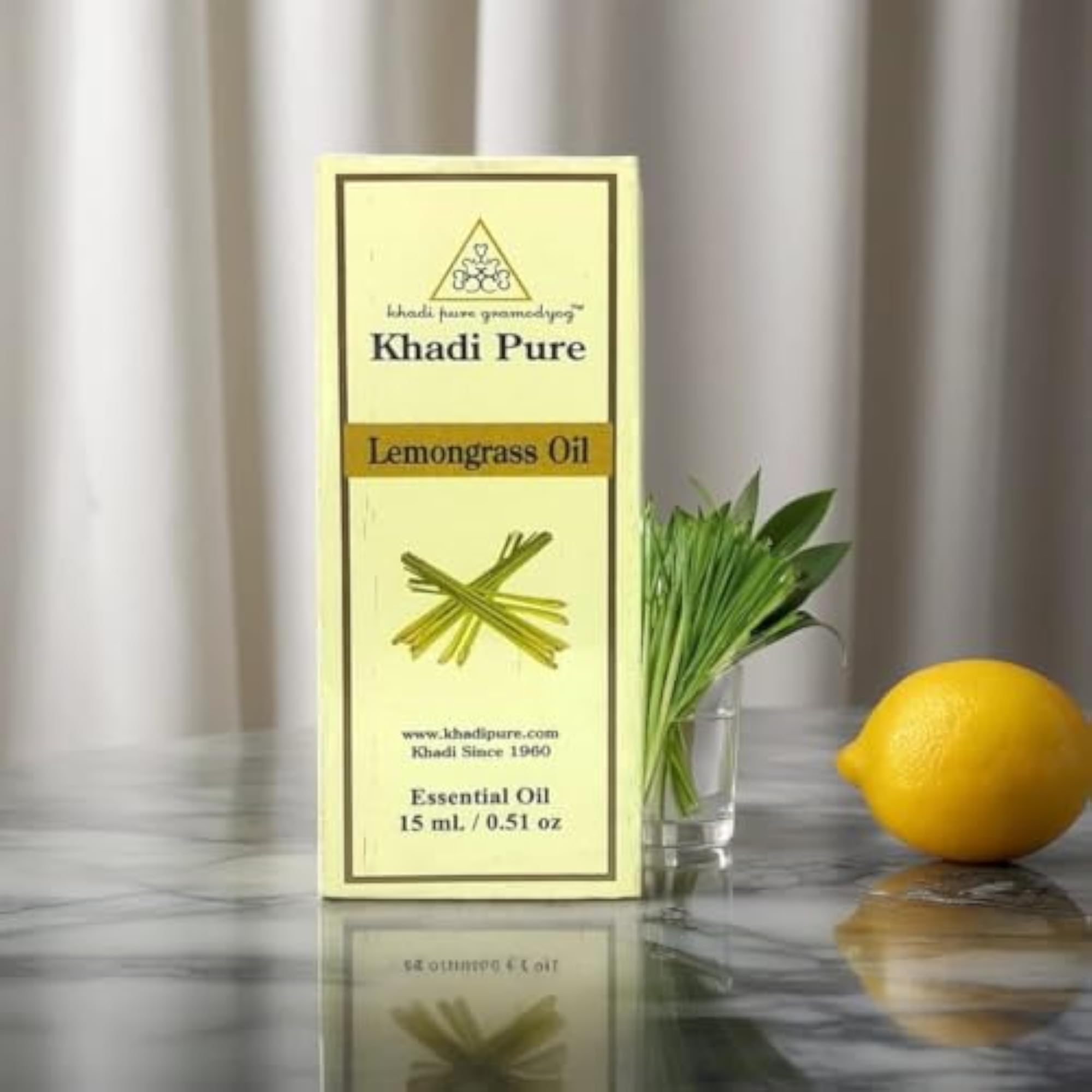 Citronella & Lemon Grass Essential Oil, 15 Ml (Pack Of 4)