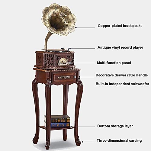 WENQJ Tourne-Disque rétro, Platine Vinyle Gramophone Tourne-Disque rétro avec Haut-parleurs sans Fil Support de Table 3… - Les Beatles, Paul McCartney, John Lennon, RIngo Starr, George Harrison WENQJ Tourne-Disque rétro, Platine Vinyle Gramophone Tourne-Disque rétro avec Haut-parleurs sans Fil Support de Table 3… – Image 4