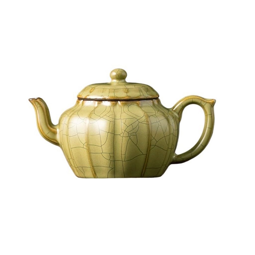 FJQFHH Japanese ceramic tea pot, Ceramic Teapot Chinese Style Household Office Loose Leaf Tea