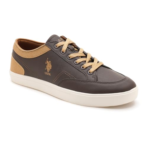 Image of USPA|Monton|Stylish Casual Sneaker Shoes for Man Brown