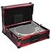 Plugger Case Flight Turntable Elite Flightcase do płyt winylowych, profesjonalna walizka czarna kompatybilna z Technics SL1200, PLX-1000 Audio Technica LP120, RP7000 i inne.