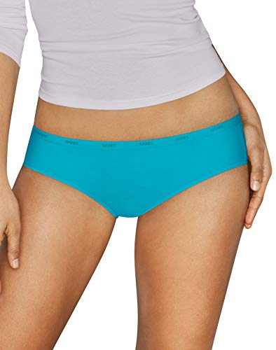 Hanes Signature Breathe Women's Cotton Hipster Underwear 6-Pack, Assorted, 2X Large (9) #TOP5