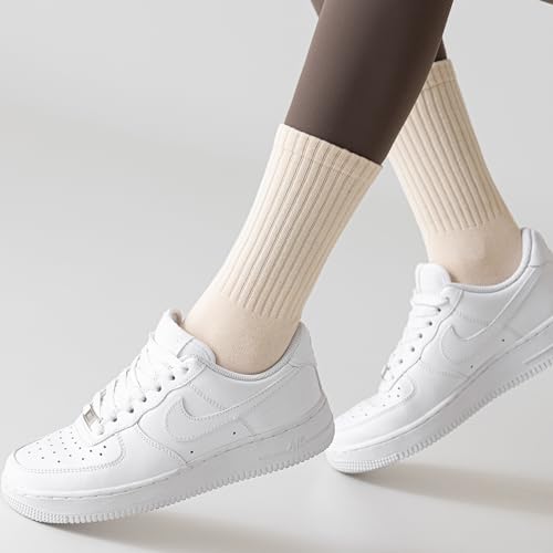 Image of MAGIARTE Womens Athletic Cotton Crew Socks Moisture Wicking Breathable Sports Casual Socks for Women 3 /5-PACK