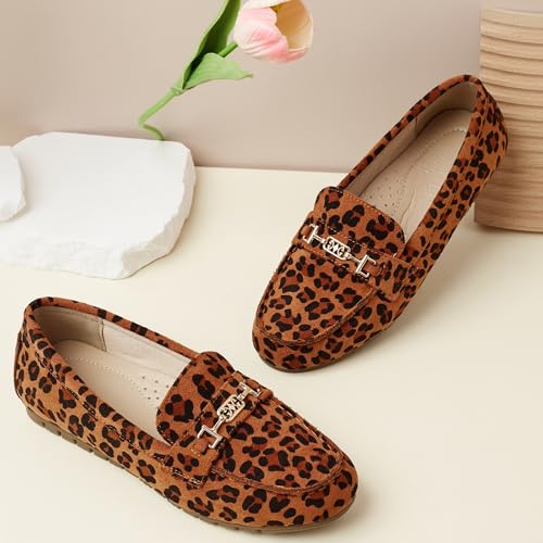 Image of Women's Loafer Shoes Leisure Slip On Work Shoes Comfort Walking Flats