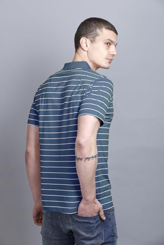 Image of GODFREY Half Sleeve Cotton Polo T Shirt for Man with Pocket - Regular fit Men Tshirts