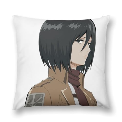 柔らかい 進撃の巨人 ソファカバー スタイリッシュ リビング 生活雑貨 20 "x20 "
