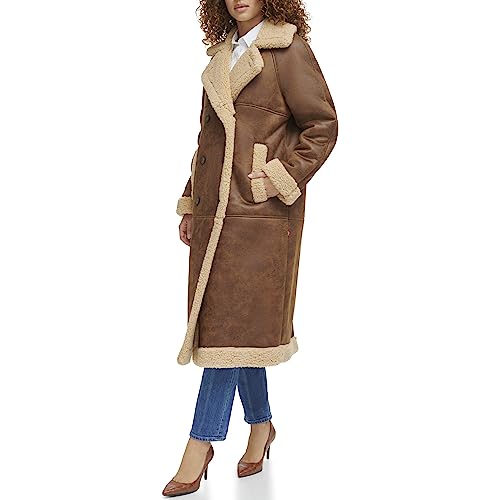 Levi's Women's Faux Shearling Long Coat3