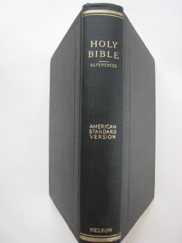 Holy Bible References American Standard Version B004O4982O Book Cover