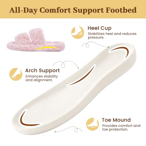 Image of RockDove Women's Pluffie Open Toe Slippers