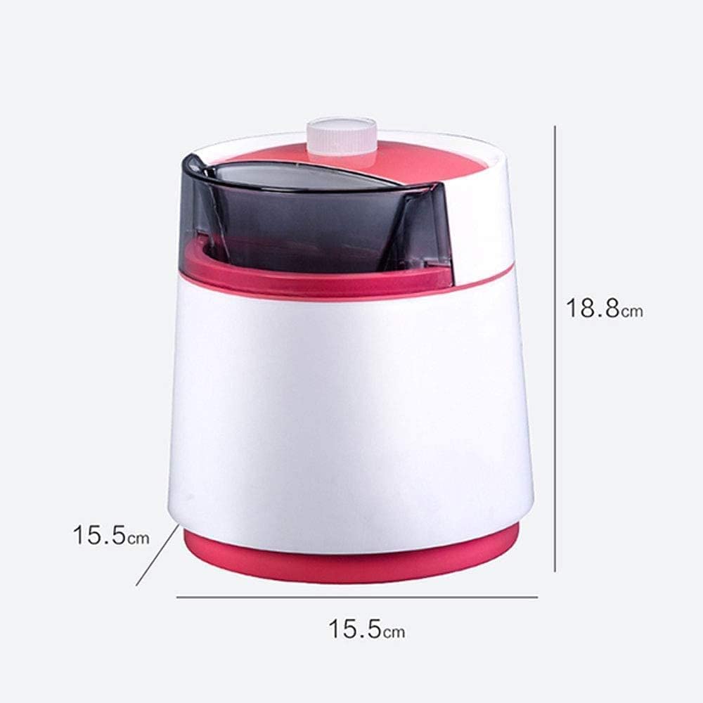 Heladera para el hogar, Sorbete de Frutas de 800 ml Máquina automática para Hacer Helados Máquina pequeña para Hacer Helados
