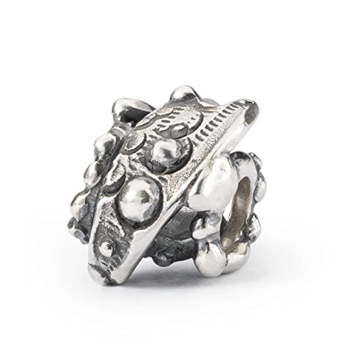 Trollbeads viñedo de plata esterlina con acabado artesanal detallado