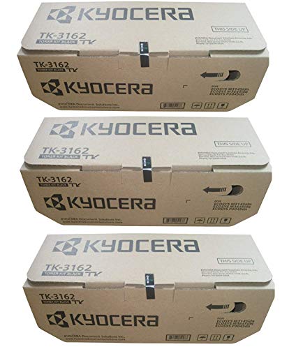 Toner Kyocera TK-3162 pack de 3 pour imprimer vos rapports au bureau