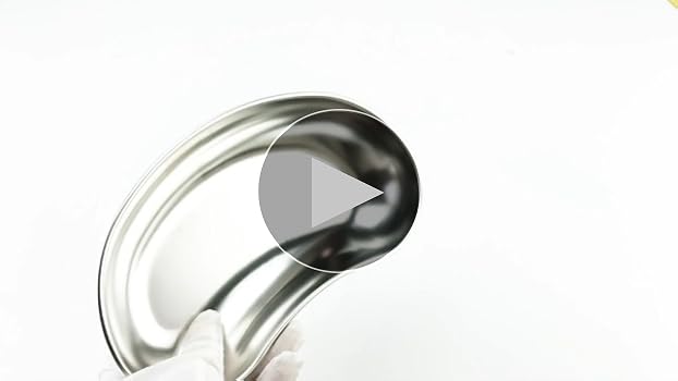 2 Pcs Stainless Steel Kidney Tray Small Instrument Tray Metal