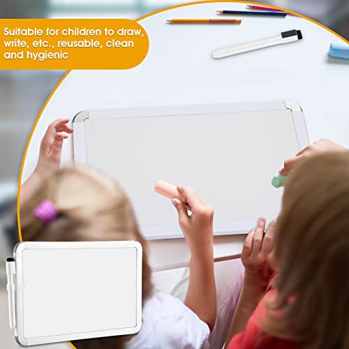 Sherr 4 Pcs 7 X 11 Inch Small White Board Dry Erase For Wall Board With Black Dry Erase Marker Pen White Board For Kid Student Small Dry Erase Board Mini White Board For Office #TOP5