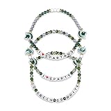 FOCO Michigan State Spartans NCAA 3 Pack Team Friendship Bracelet