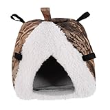SEWOART Maisons pour Hamsters Confortables Et Chaudes Coton Épais Abris Douillets pour Rongeurs Polyvalents pour Petits Animaux Adaptés Aux Hamsters Chinchillas Et Plus
