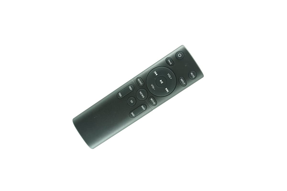 HCDZ Replacement Remote Control for Majority Sierra Plus 2.1.2 Dolby Atmos Soundbar