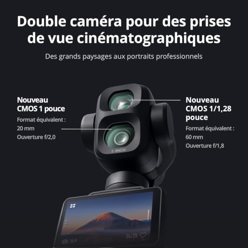 Caméra sport Dji Osmo Pocket 4P Standard Combo - vue 9