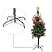 Produktbild LHWY Weihnachtsbaum Stehen Sie grünes Metall Halter Basis Gusseisen Stand 4 Füße Dekoration