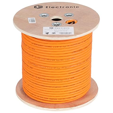 LW Electronic Cable de Instalación Cat7A 100m Gigabit Cover