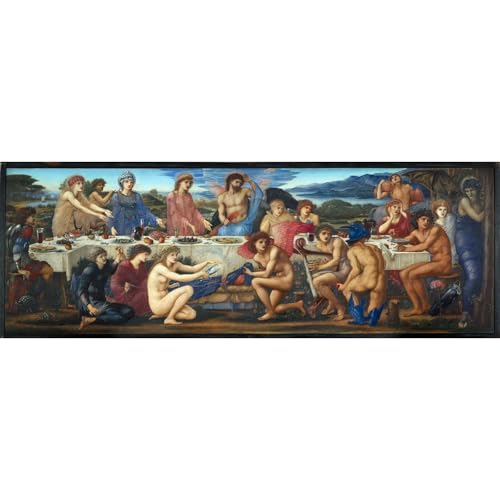 La fête de Peleus impression sur toile Edward Burne-Jones pour sublimer votre salon moderne