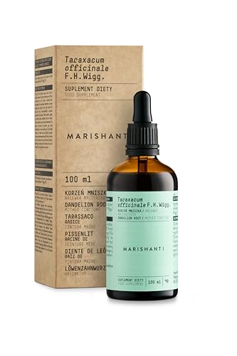 Diente de León (Taraxacum Officinale F.H. Wigg.) Tintura madre sin alcohol - extracto líquido - gotas - 100ml - Complemento alimenticio - Marishanti - 100% Natural y Vegano