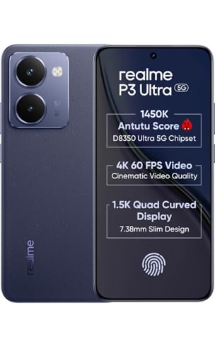 Image of realme P3 Ultra (Neptune Blue, 8GB RAM, 128GB Storage)