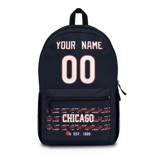 Image of Chicago School Backpack Custom Gifts for Boys Girls Teens