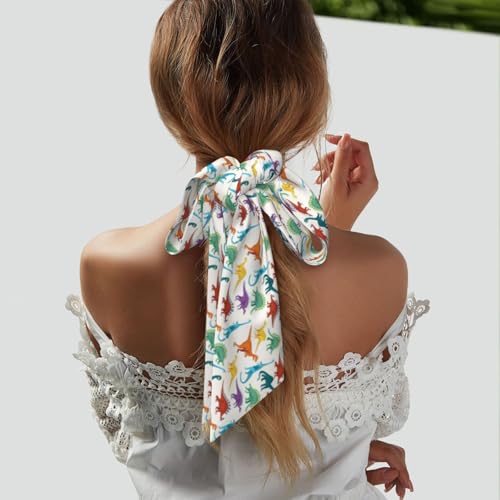 Shark with starfish Women's Head Scarf Thin Long Neck Scarves Fashion Hairband Waistband Purse Scarf4
