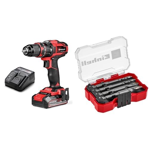 Einhell Taladro percutor con batería TE-CD