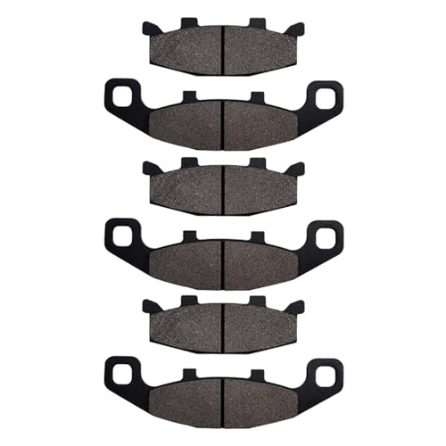 Plaquettes de frein avant arrière pour éliminer les sifflements sur Kawasaki GPX 600 et ZR 750