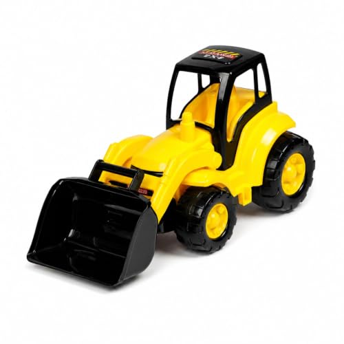 Image of Loader Interactive Construction Vehicle Toy for Kids with Front Loader Bucket Action Durable Design for Boys and Girls Ages 3+
