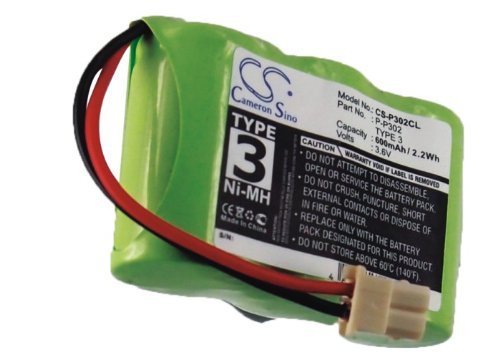 Batería de reemplazo Sanyo para modelo CLT33 NiMH 600mAh miniatura 5