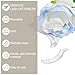 Libeauty Lash Lift Rods, Korean Glueless Lash Lift Pads, Designed for Open-Eye Eyelash Lift, Self Adhesive Eyelash Perm Rods, Eyelash Lifting Tools & Supplies, 5 Sizes Clear