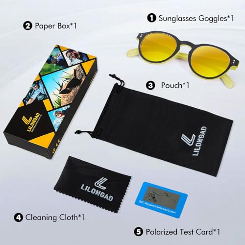 PC Polarized Sunglasses for Men & Women – UV400, Scratch-Resistant, Lightweight TR90 Frame for Driving & Outdoor Use4