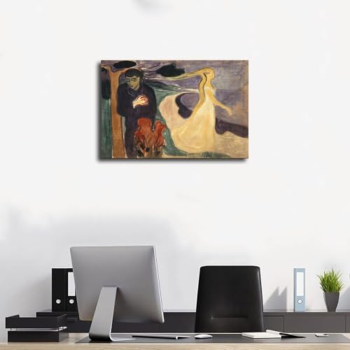 Poster Separation Edvard Munch impression sur toile decoration murale grand format - 3