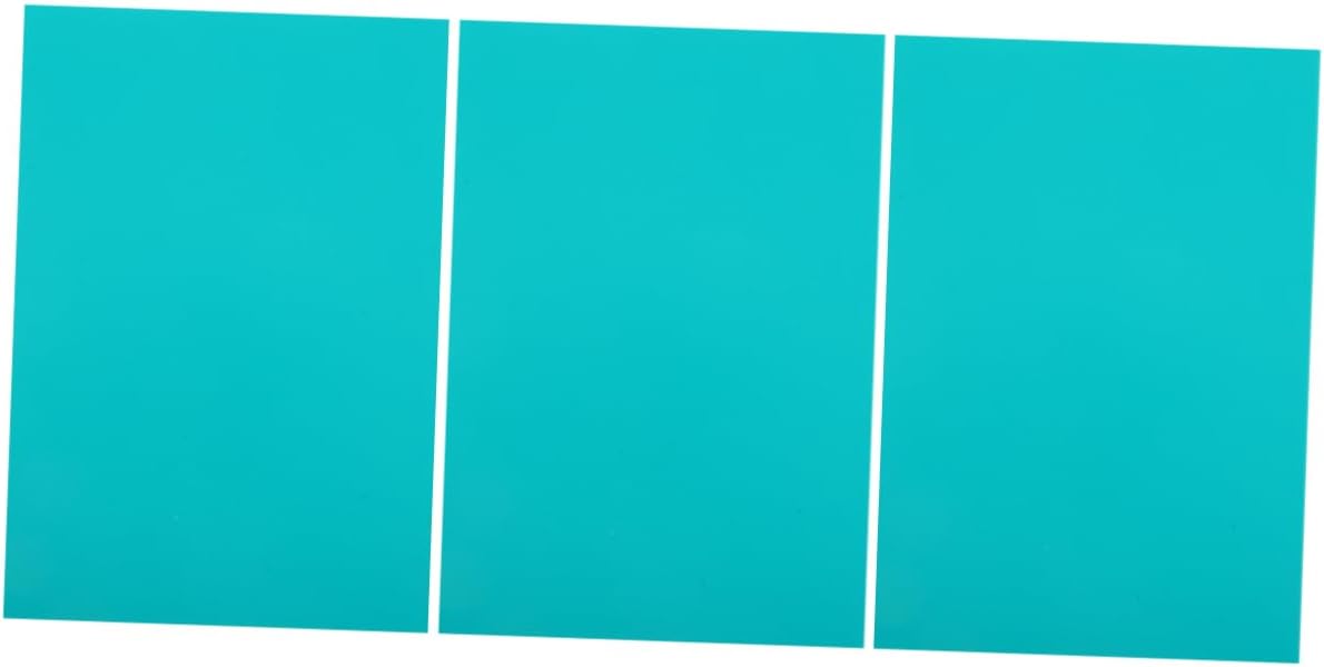 Veemoon 3pcs Linoleum Block Printing Supplies Soft PVC Engraving Plates for Craft Projects Easy Carving Material for Art and Stamps