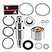 Jet Pump Bearing Seals Rebuild Kit & Impeller Shaft For Sea-Doo GTI GTR GTS GTX RXT RXP RXP-X PRO WAKE Challenger 90 130 155 170 180 210 215 225 230 255 260 300