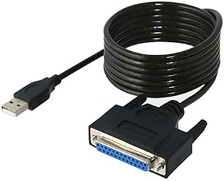Sabrent USB 2.0 to DB25F Parallel Printer Cable (colors may vary) (USB-DB25F)
