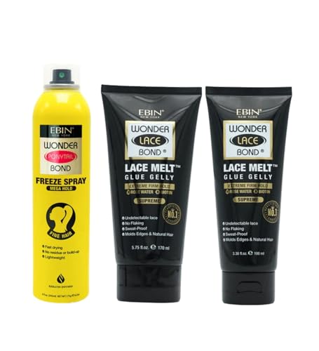 Set de fijadores para cabello 3 piezas Ebin New York miniatura 1