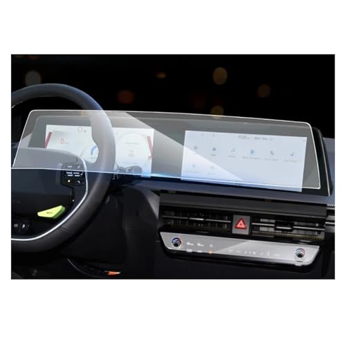 Navigation protection d'écran Kia EV6 2022-2025 film LCD cluster mat 2pcs
